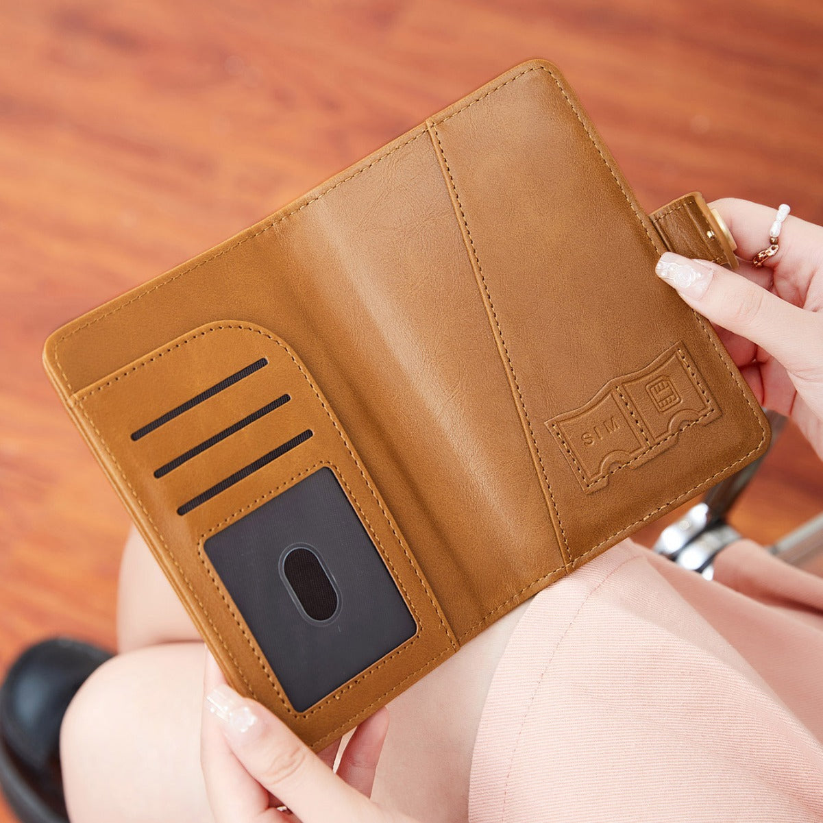 Porta Pasaporte Multifuncional Fashion - Funda Protectora de Documentos