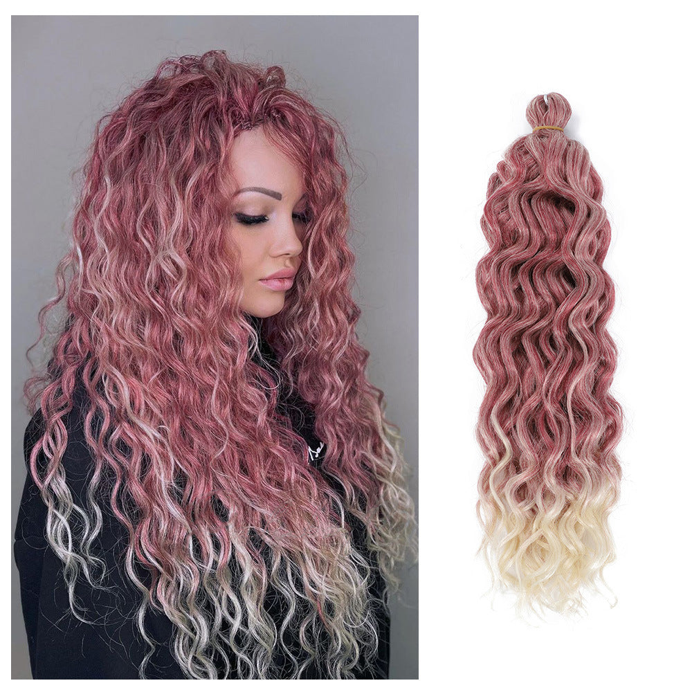 Cabello Crochet Ocean Wave – Estilo Hawaii Multicolor