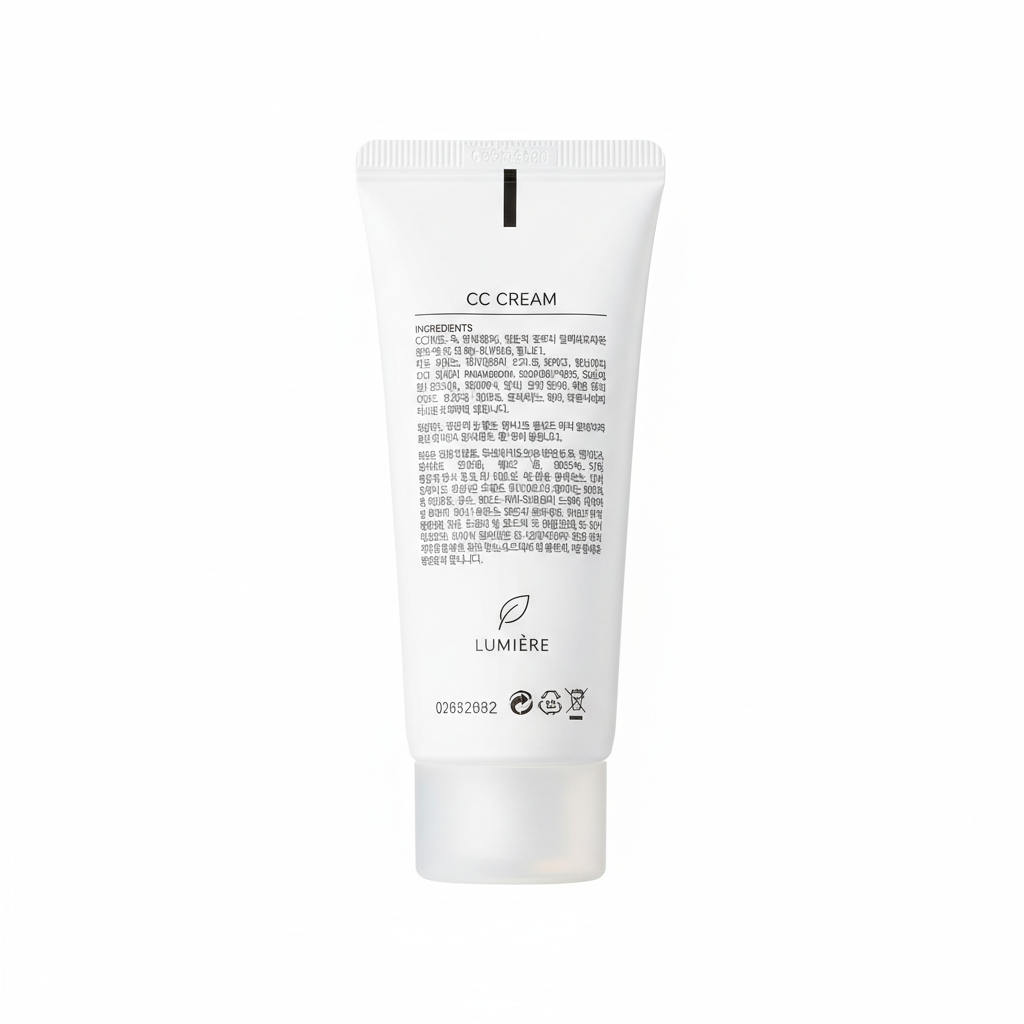 CC Cream trasera fondo blanco