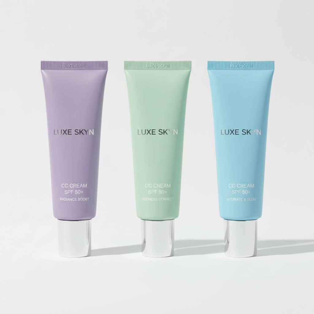 CC Cream variantes fondo blanco