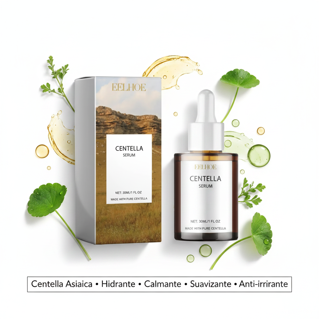 Centella Serum con ingredientes