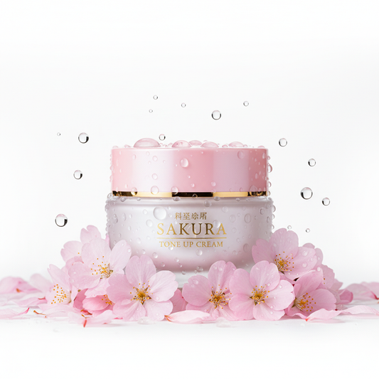 Crema Sakura con ingredientes