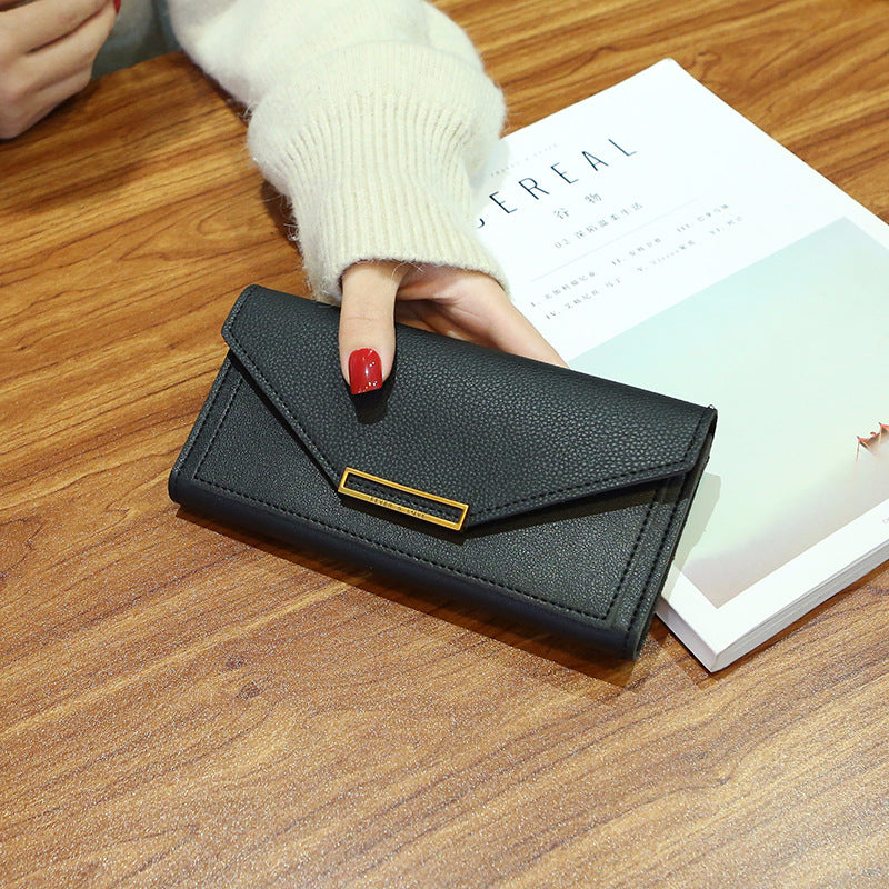 Monedero Retro Multifuncional con Hebilla - Estilo Coreano y Japonés