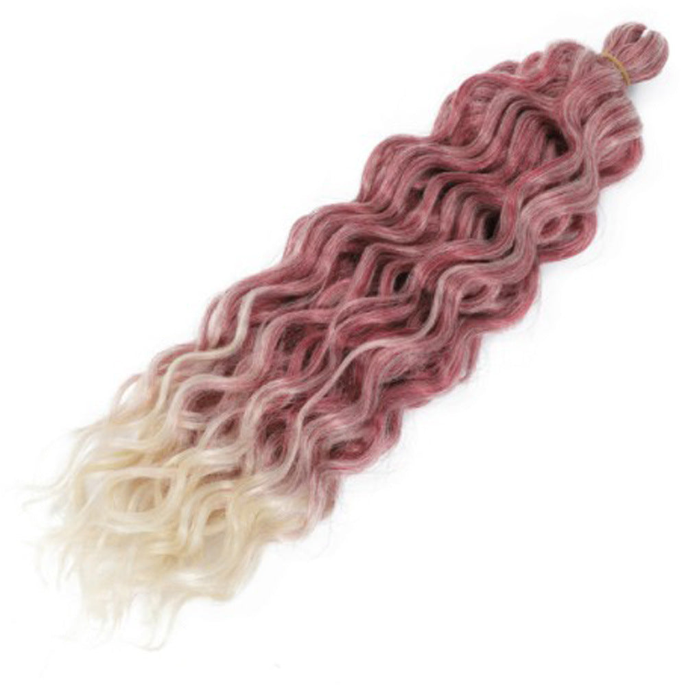Cabello Crochet Ocean Wave – Estilo Hawaii Multicolor