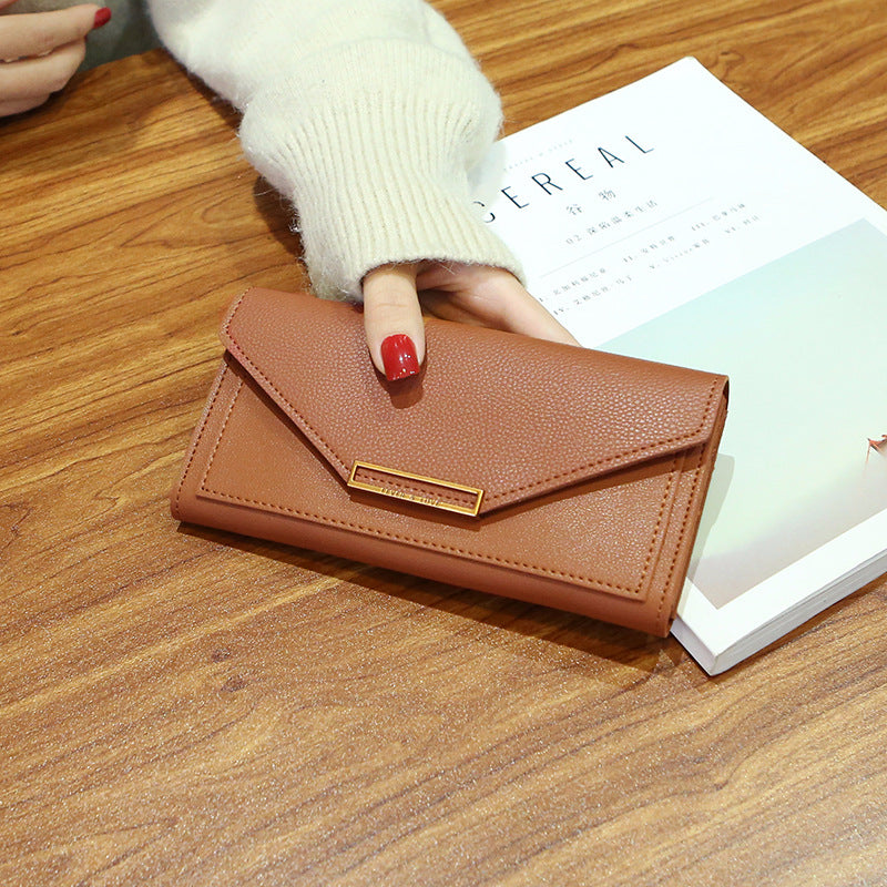 Monedero Retro Multifuncional con Hebilla - Estilo Coreano y Japonés