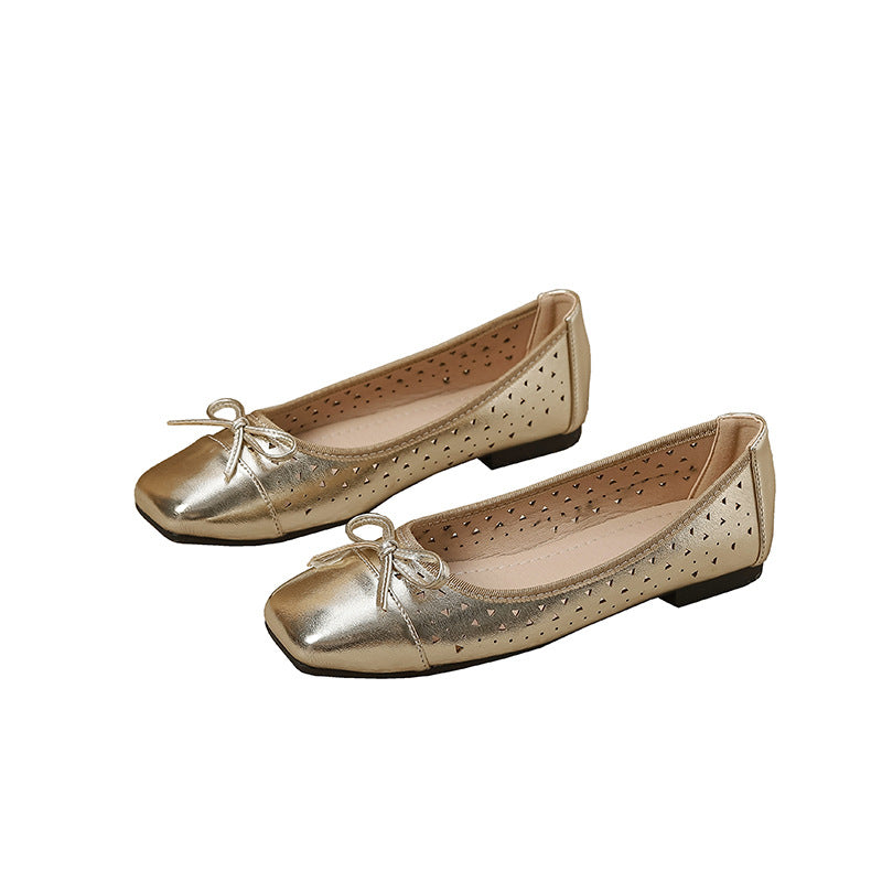 Zapatos Planos Sin Cordones Mujer - 4 Temporadas Talla Grande Cómodos