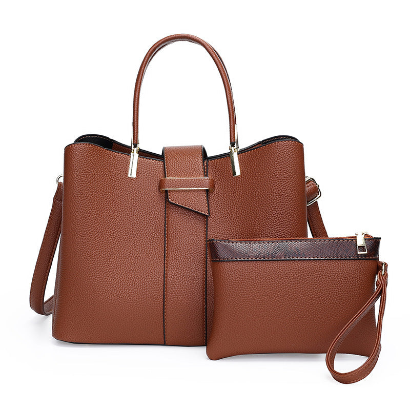 Bolso Retro Mujer con Bandolera - Diseño Simple Elegante Estilo Vintage
