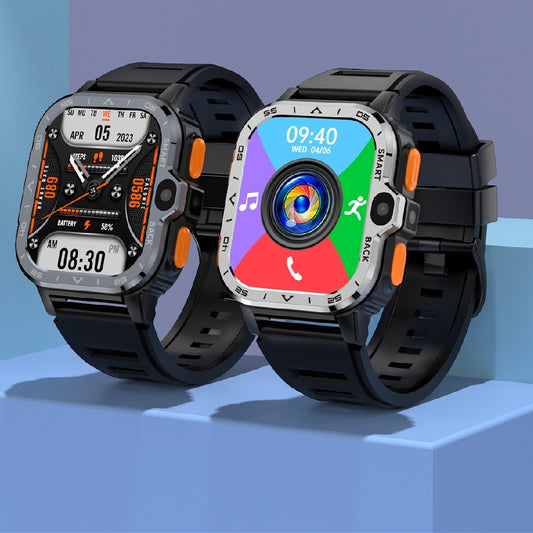 Smartwatch con WIFI, Cámara y Llamadas Bluetooth - NFC, Monitor Cardíaco y Resistente al Agua