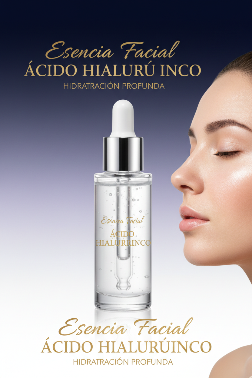 Esencia Facial Ácido Hialurónico – Hidratación Profunda Skincare Coreano 30/50ml