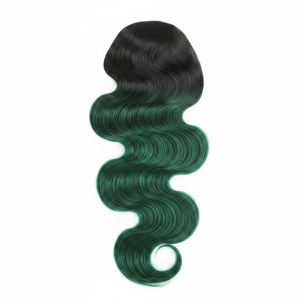 Extensión T1B Verde fondo blanco