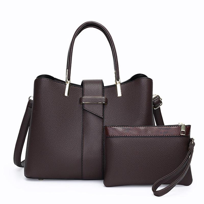 Bolso Retro Mujer con Bandolera - Diseño Simple Elegante Estilo Vintage