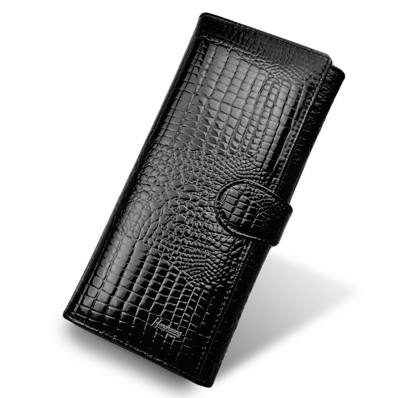 Monedero Mujer Cuero Charol - Estilo Europeo y Americano Fashion