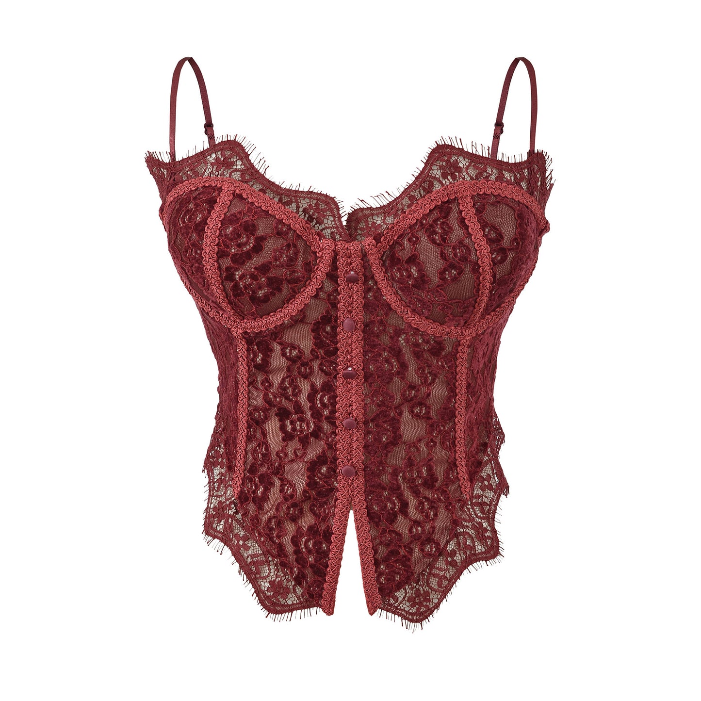 Top Camisola Encaje Patchwork Mujer – Verano Elegante Sin Mangas