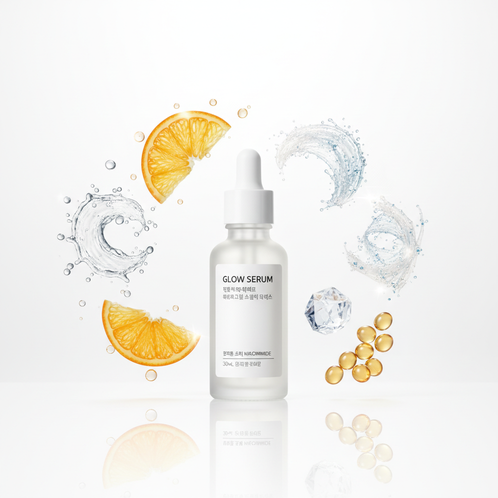 Sérum Jaysuing con 5 ingredientes ácido hialurónico vitamina C colágeno
