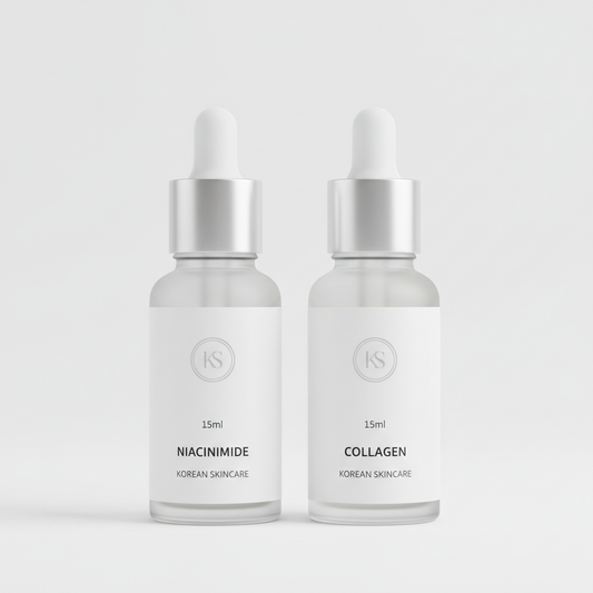 Sérum niacinamida y colágeno ENVISHA 15ml fondo blanco