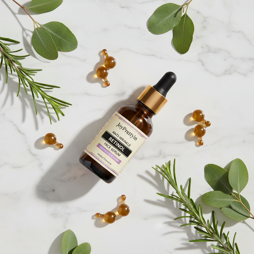 Retinol Serum - Flat Lay