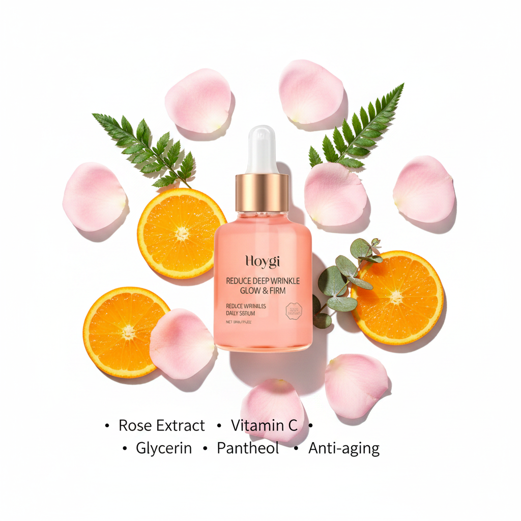 Rose Oil con ingredientes