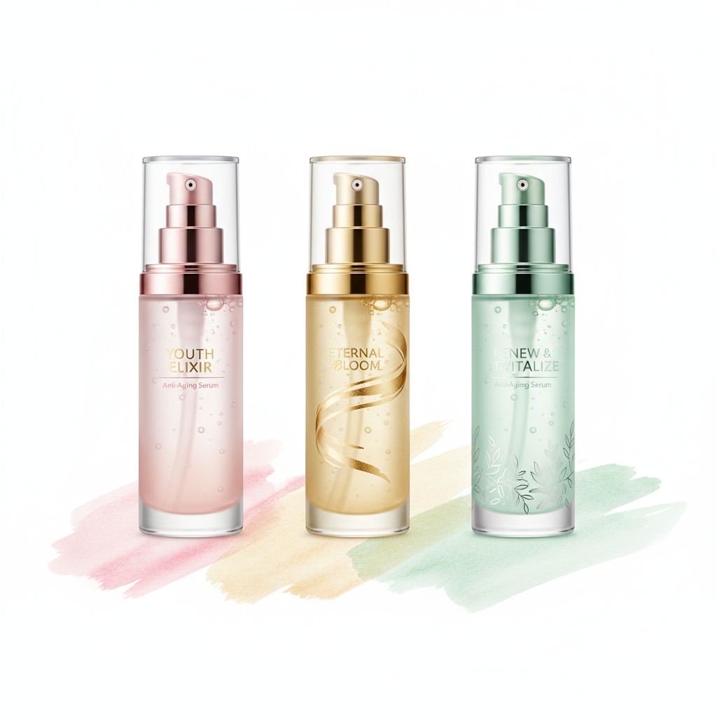 Sérum packs variantes