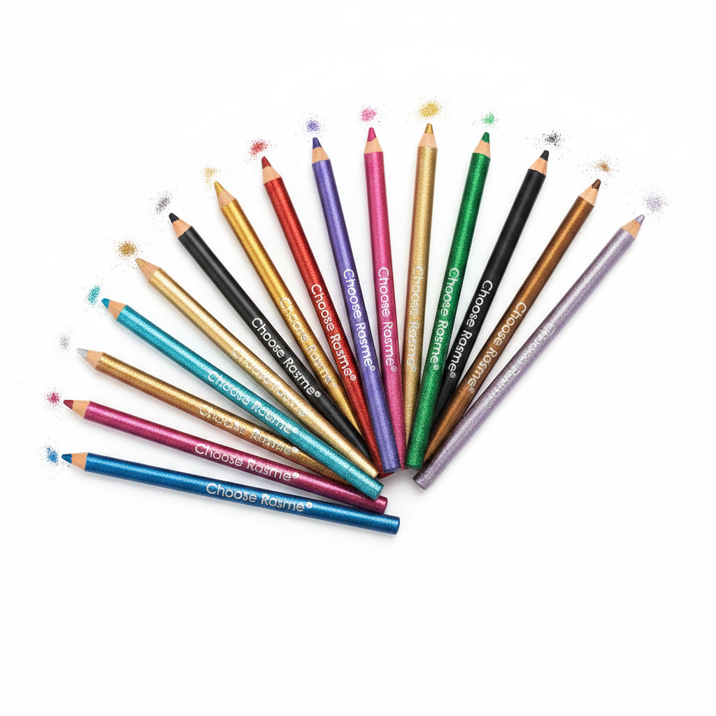 Set Delineadores Glitter Limpio